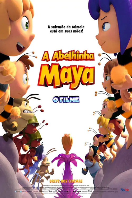 Poster for the movie "A Abelhinha Maya - O Filme"