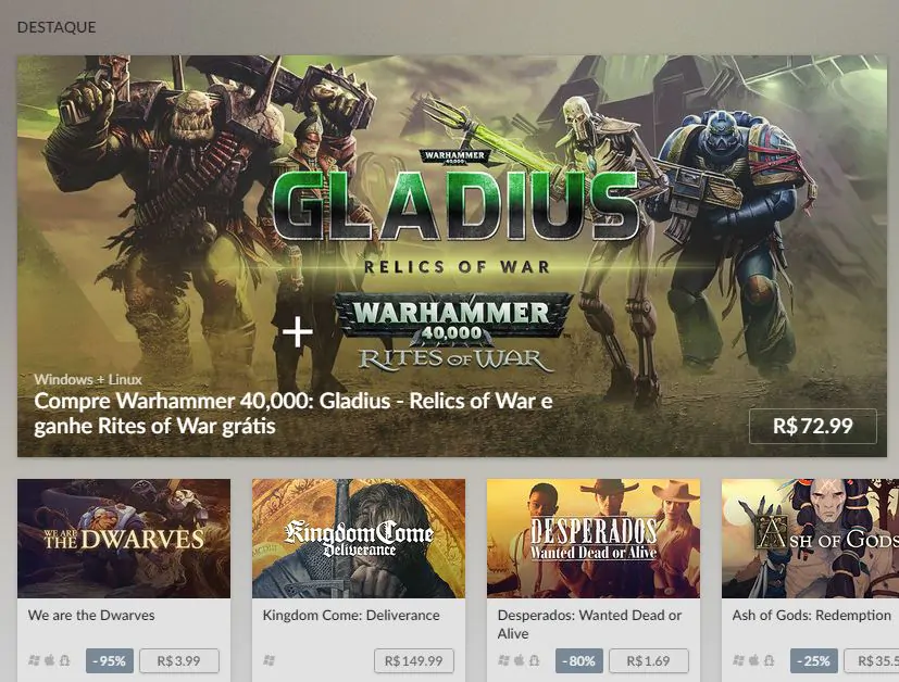 GOG encerra o suporte para o Brasil no dia 16 de Julho 1 GOG encerra o suporte para o Brasil no dia 16 de Julho