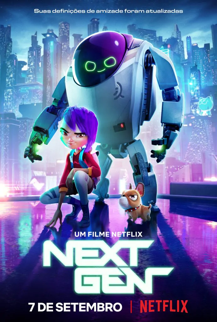Next Gen, nova animação da Netflix, ganha seu primeiro trailer 1 Pôster de: Next Gen - Netflix 2018