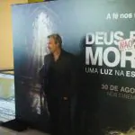 David A. R. White em evento de divulgação no Brasil do filme Deus Não Está Morto 3