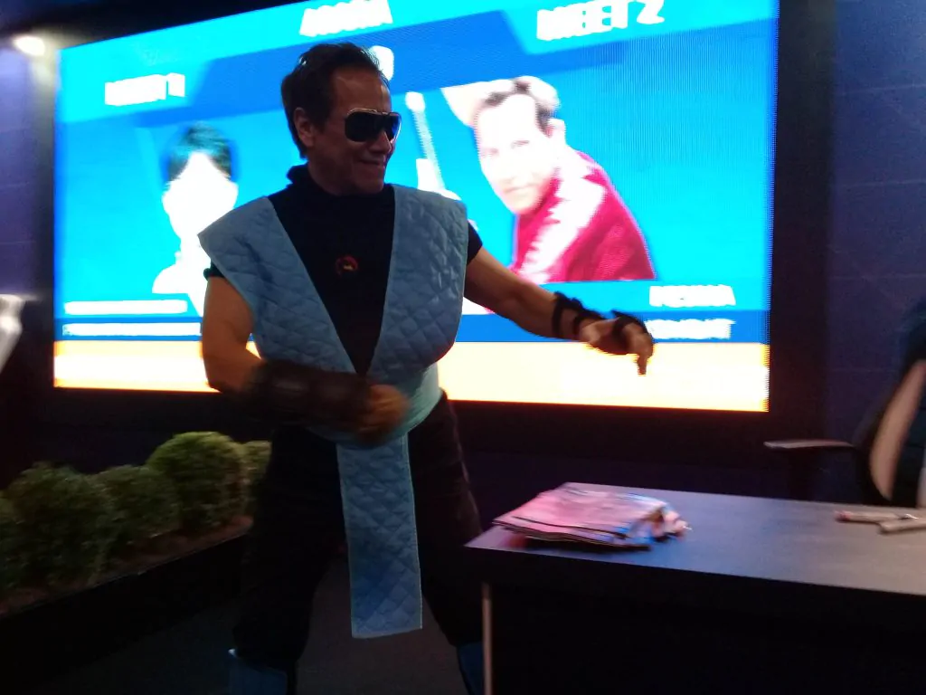 Cosplay Zone, a novidade que a Nintendo tentou esconder 1 Pesina caracterizado de Sub-Zero - homenageado na BGS 2018