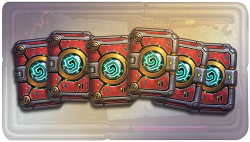 seis cartas gratuitas de Hearthstone