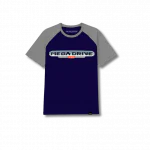 camiseta megadrive cinza azulmarinho sega meugamercom