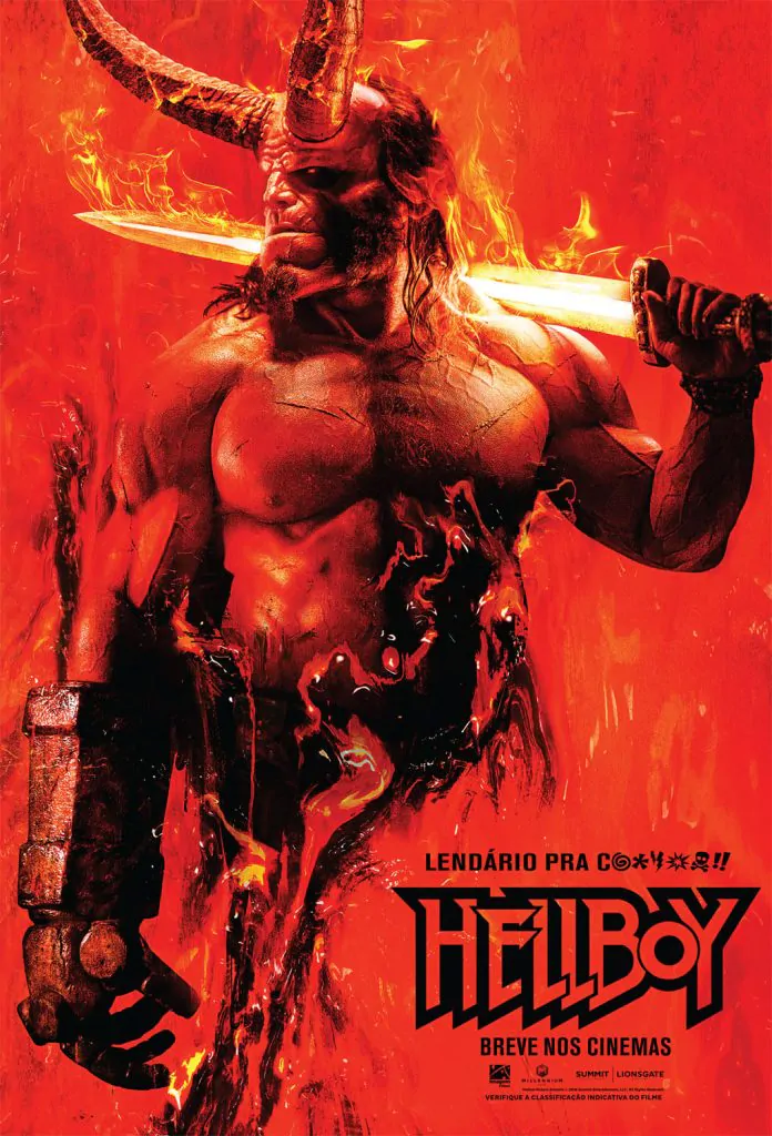 "HELLBOY" ganha data de estreia e trailer do reboot! 2 Pôster Hellboy