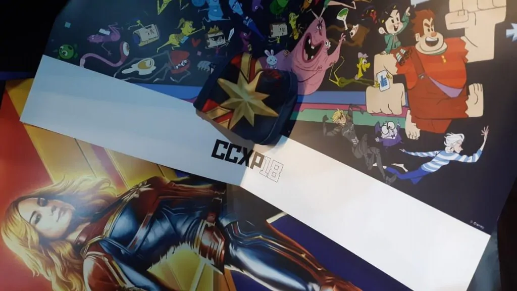 Comic Con Experience: terceiro dia com painel da Marvel e Brie Larson 1 Brindes auditório cinemark ccxp 2018