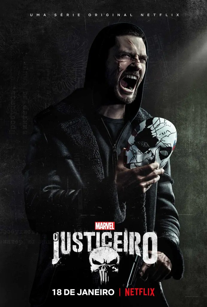 Justiceiro: Confira o trailer da segunda temporada na Netflix 2 Pôster Marvel Justiceiro Segunda temporada | Foto reprodução Netflix