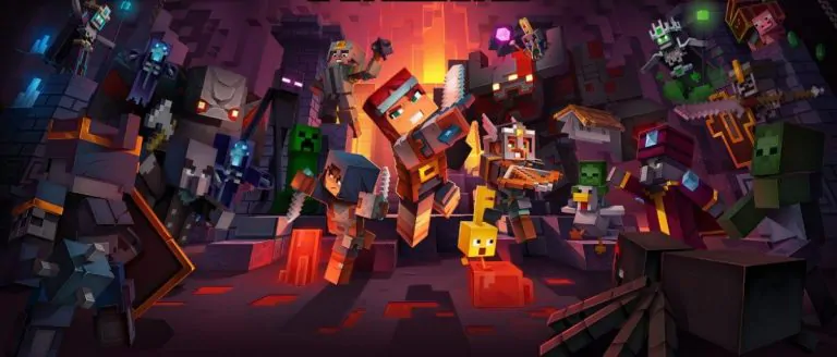 Minecraft Dungeons anunciado na E3 pela Microsoft