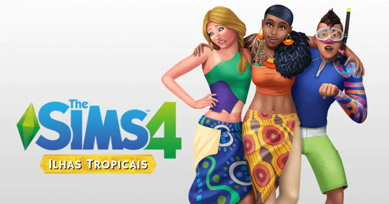 Nova expansão para The Sims 4 , chamada Ilhas tropicais, chega em Junho.