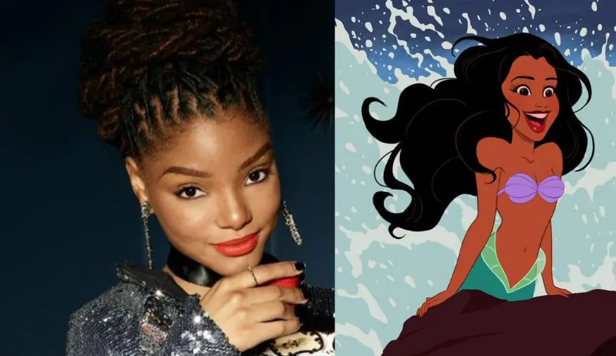 'A Pequena Sereia' Halle Bailey de Grown-ish será Ariel no live-action