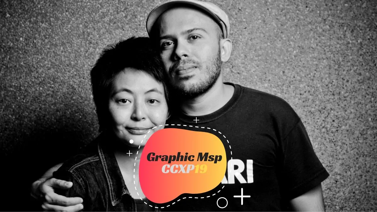 Cristina Eiko e Paulo Crumbim da Graphic MSP Penadinho confirmados na CCXP19