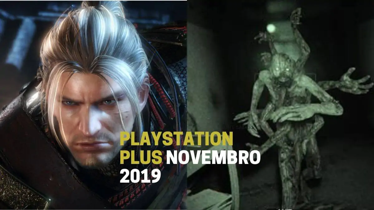 Nioh e Outlast 2 são os jogos da PS Plus de Novembro 2019