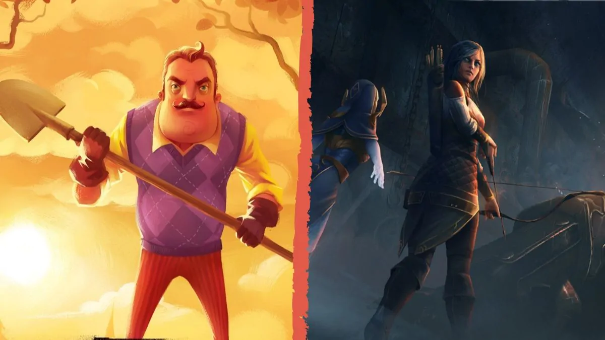 Hello Neighbor e Tower of Time estão gratuito por tempo limitado