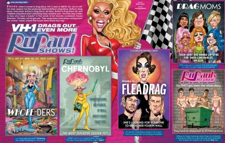 MAD Magazine lança spinoffs de RuPaul em fevereiro 1 Untitled2