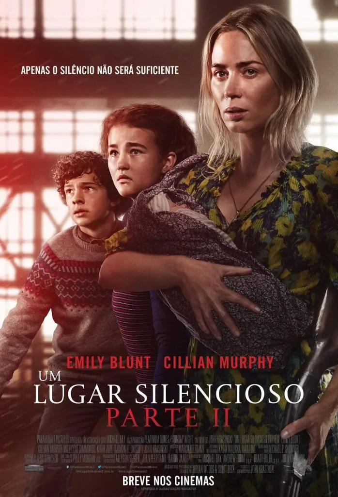 ‘Um Lugar Silencioso – Parte II’ ganha novo cartaz nacional 1 ‘Um Lugar Silencioso – Parte II’ — Paramount Pictures