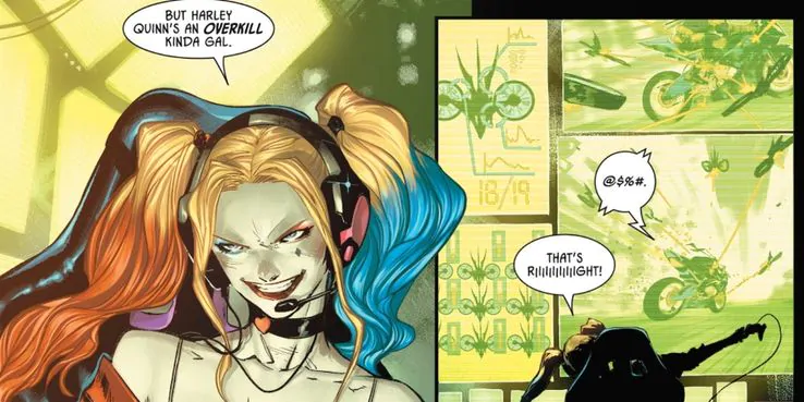 Batman acabou de entregar seu mais novo gadget para ... Harley Quinn ?! 2 Harley Quinn Bat Swarm 1