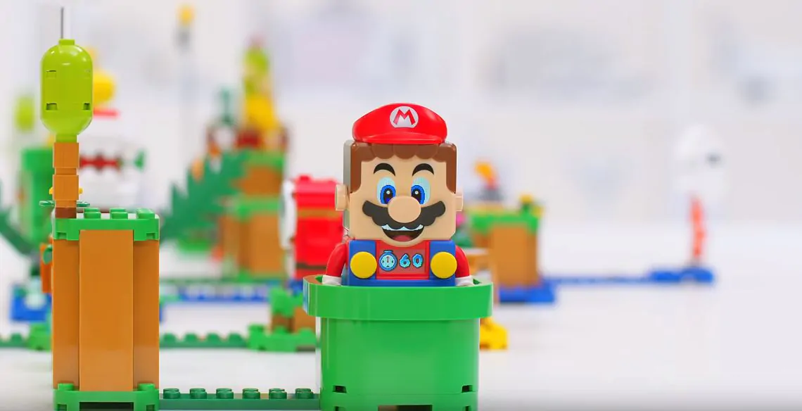 Nintendo revela jogo de tabuleiro LEGO Super Mario e trailer