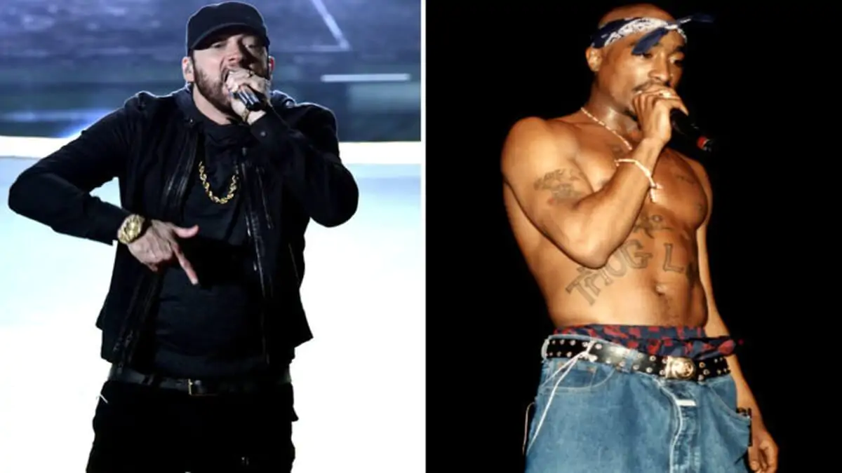 Eminem elogia 2Pac como o "maior compositor de todos os tempos"