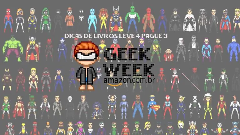 Geek Week Amazon: Dicas de livros promoção 'leve 4 pague 3' do dia