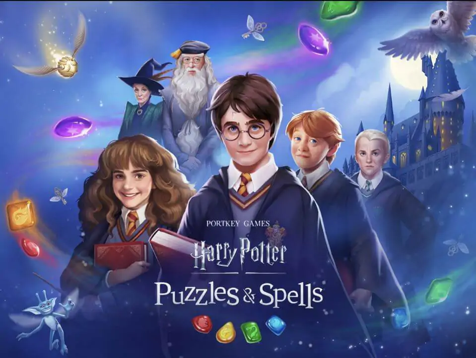 harrypotter puzzleses spells slid