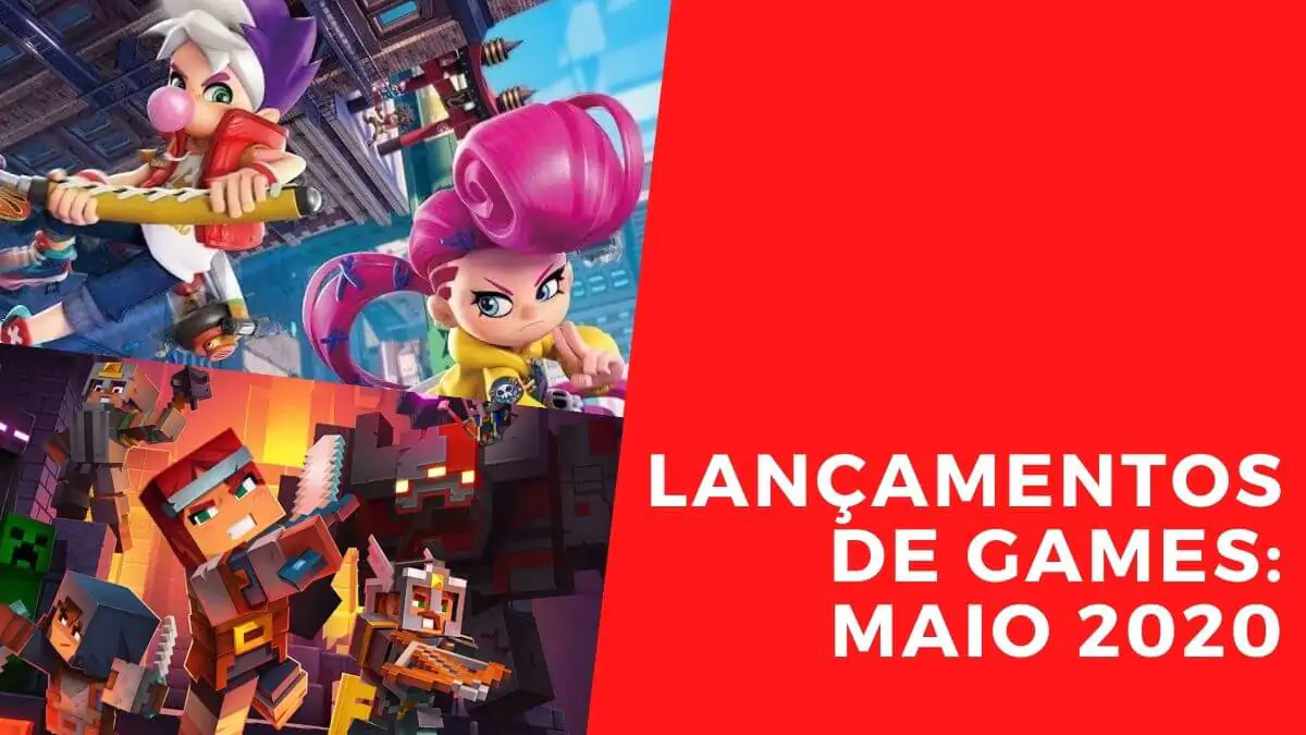 Lançamentos de Games: Maio de 2020 traz Minecraft Dungeons e Ninjala