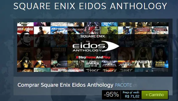 square eidos anthology 54 jogos