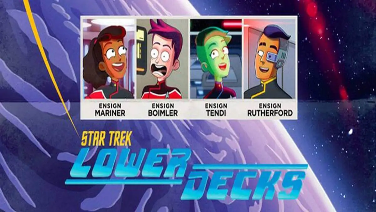 Comic-Con @Home: Série animada "Star Trek: Lower Decks" tem cena inicial exibida,confira.