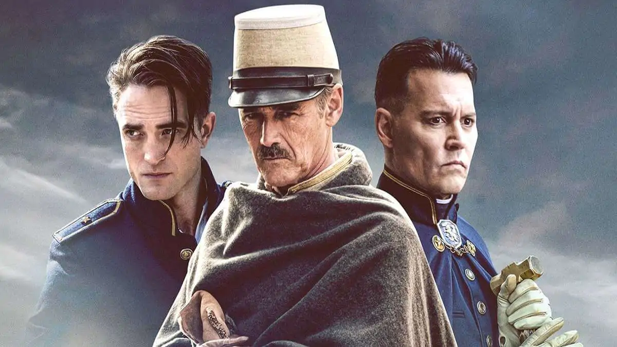 À Espera dos Bárbaros': Johnny Depp e Robert Pattinson estrelam poster e trailer