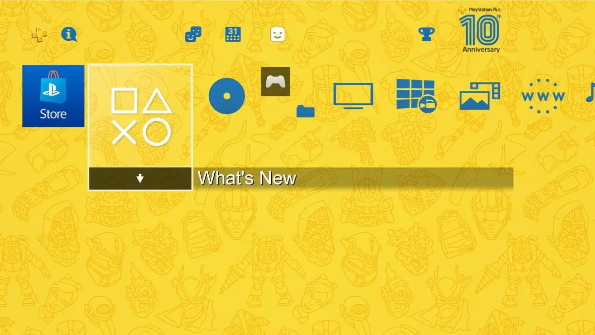 Tema de comemoração de 10 anos da Playstation Plus liberado!