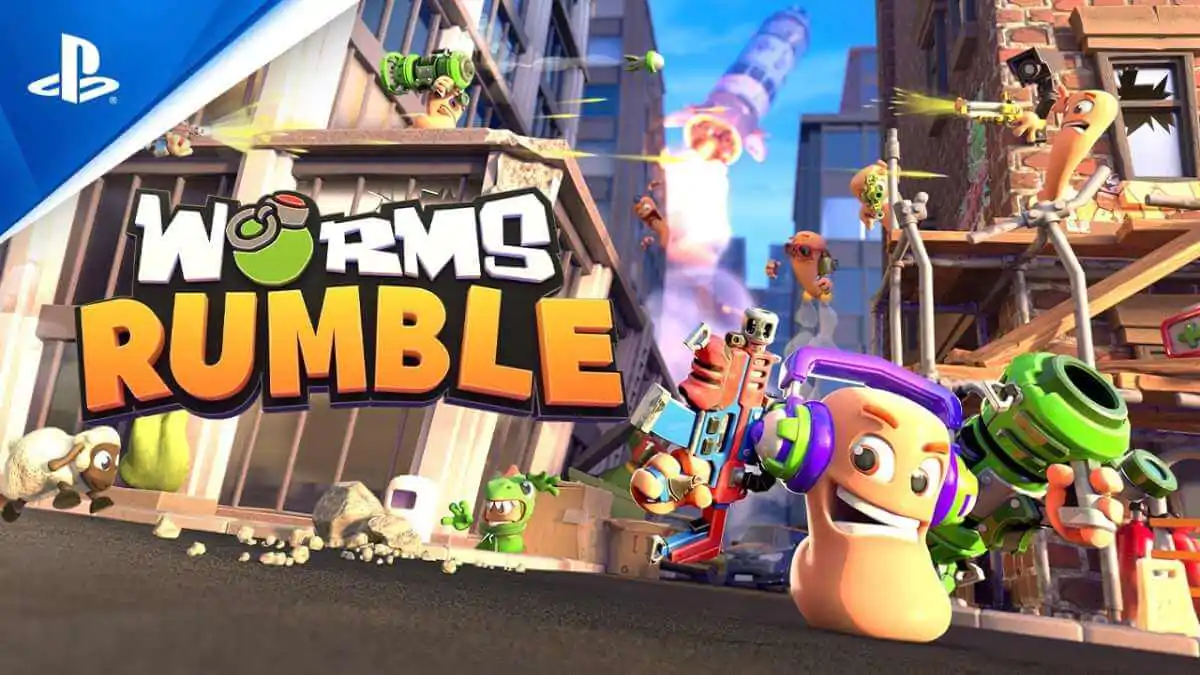 Team17 anuncia Worms Rumble para PS5,PS4 e PC.