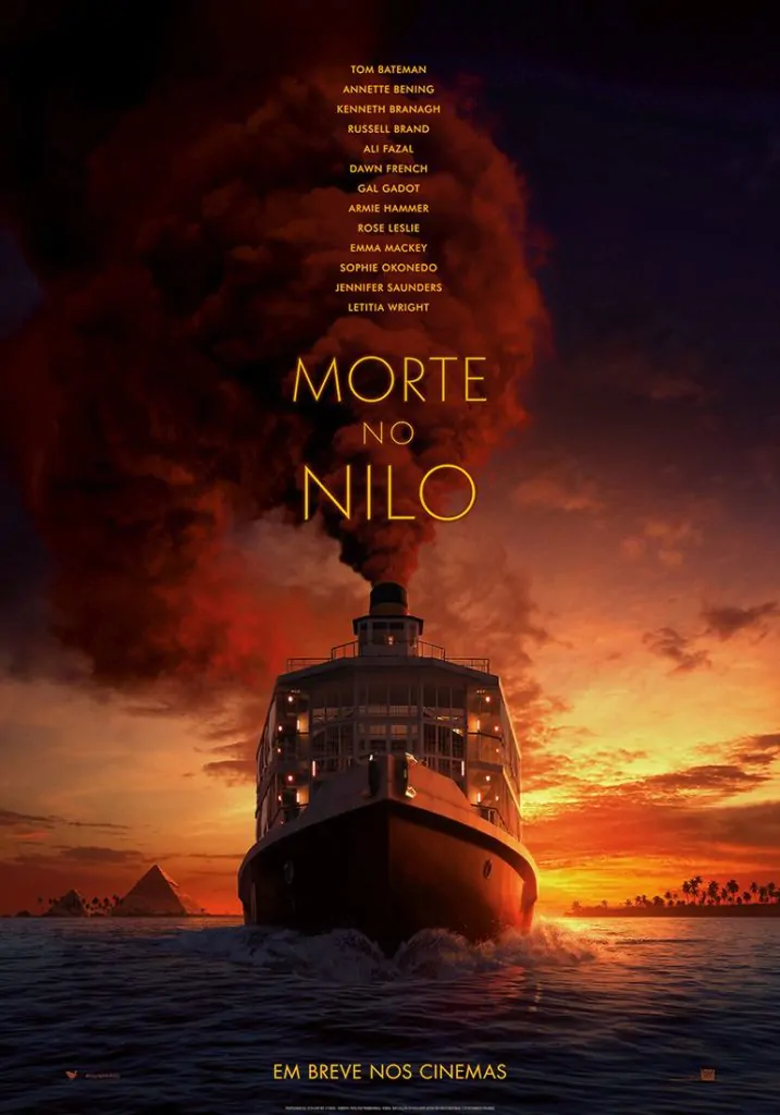 "Morte no Nilo": Revelado trailer de filme que chega em novembro 1 DEATH ON THE NILE TEASER BRAZIL