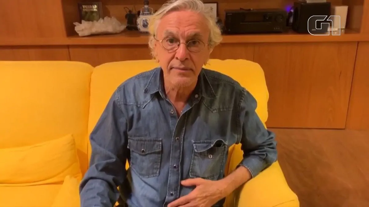 Caetano Veloso revela sua expectativa para a super live de hoje na Globoplay!