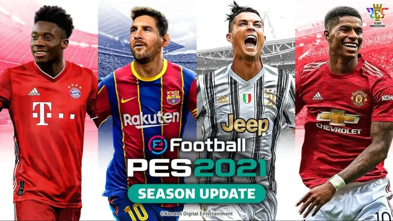 Capa de eFootball PES 2021 é revelada