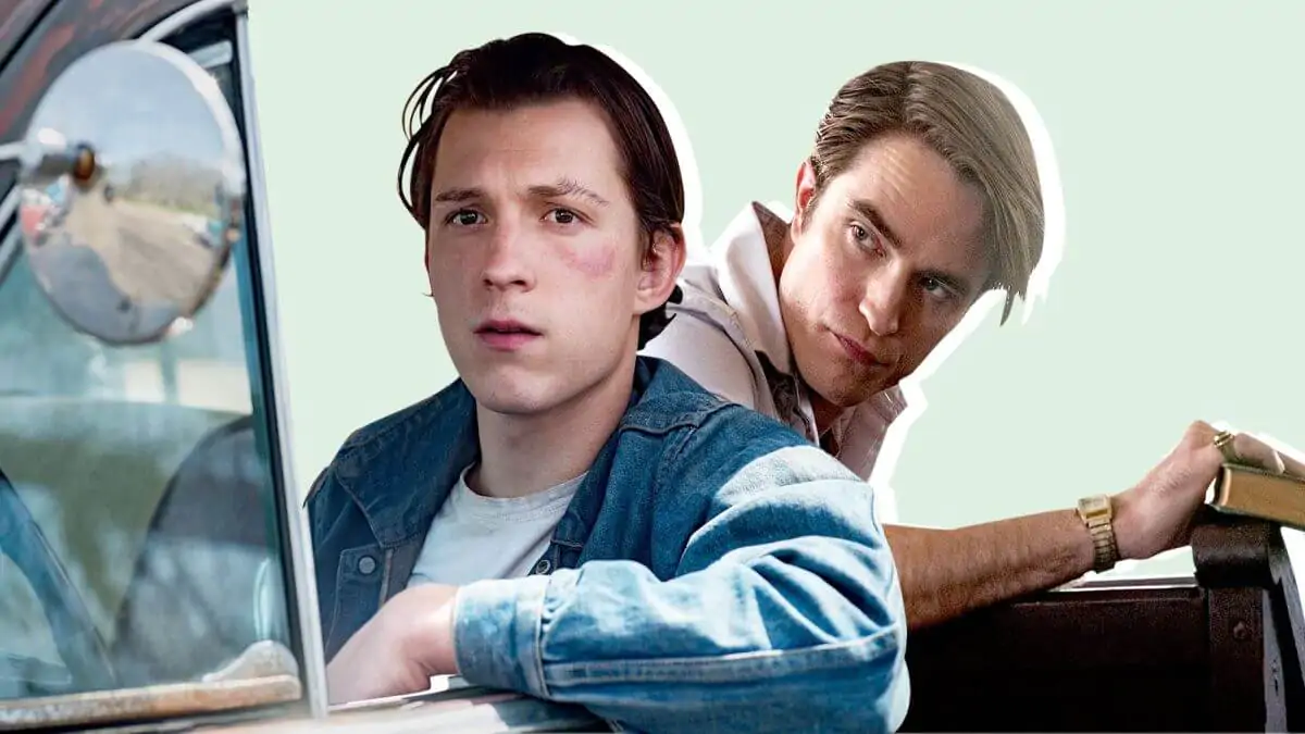 O diabo de cada dia: Poster do filme da Netflix com Tom Holland e Robert Pattinson é divulgado