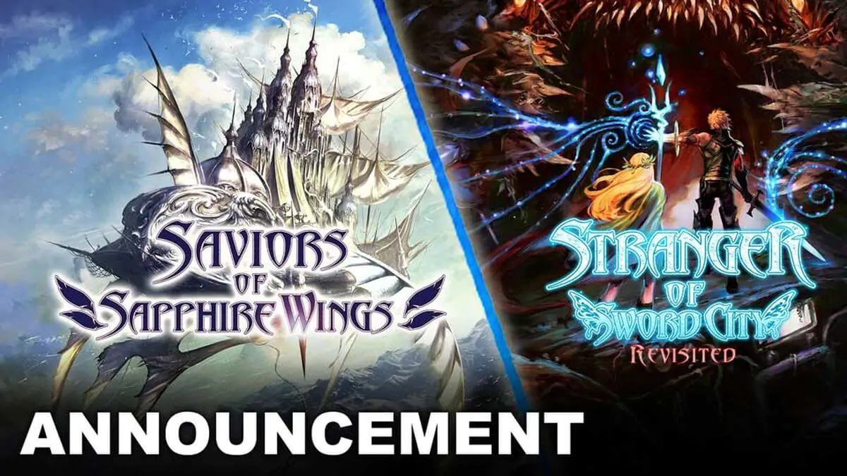 Saviors of Sapphire Wings / Stranger of Sword City Revisited será lançado para Nintendo Switch