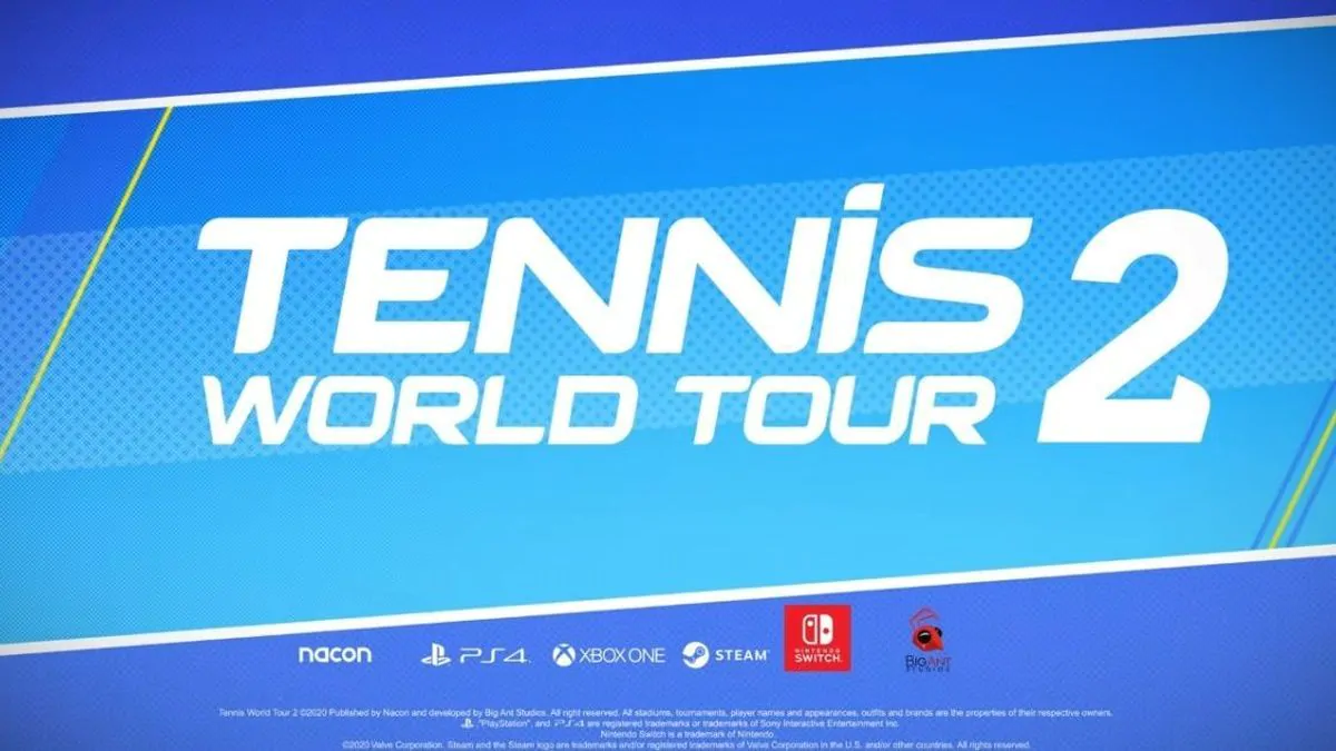 'Tennis World Tour 2' chega em Setembro aos Consoles e PC