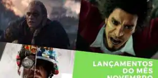 Confira os jogos mais aguardados de Novembro de 2020