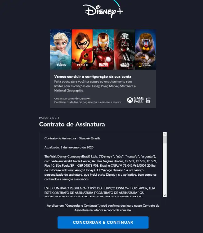 disney gamepass link email 2