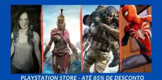 Promoção Playstation Store: confira a lista de jogos com até 85% de desconto!