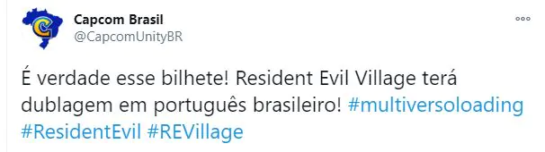 resident evil village dublagem portugues 21 de janeiro