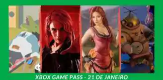 Catálogo de jogos Xbox Game Pass
