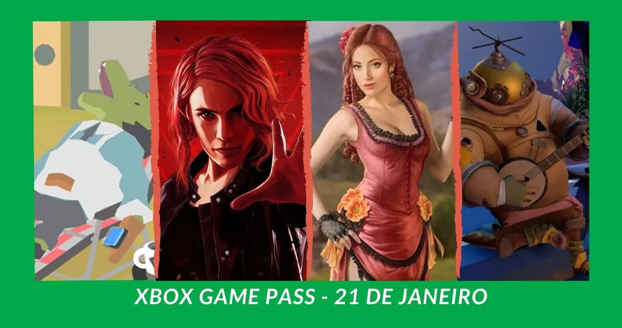 Catálogo de jogos Xbox Game Pass