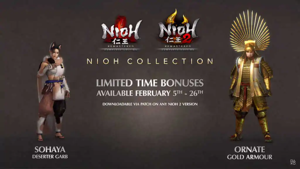 Nioh Collection Capa