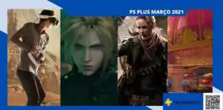 PS Plus Março, ffvii destaque do mês