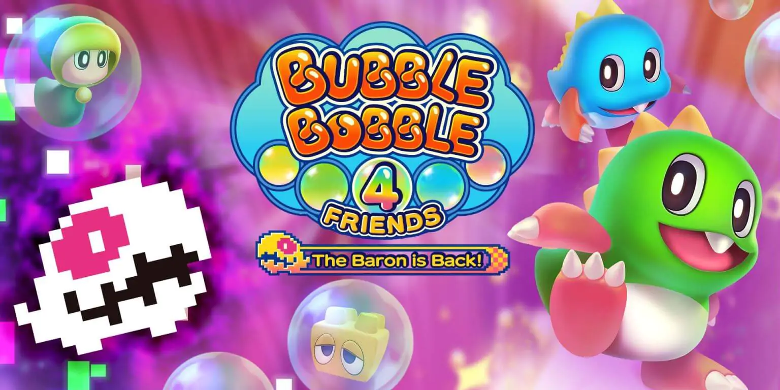 Bubble Bobble 4 Friends: The Baron is Back franquia é anunciada para PC