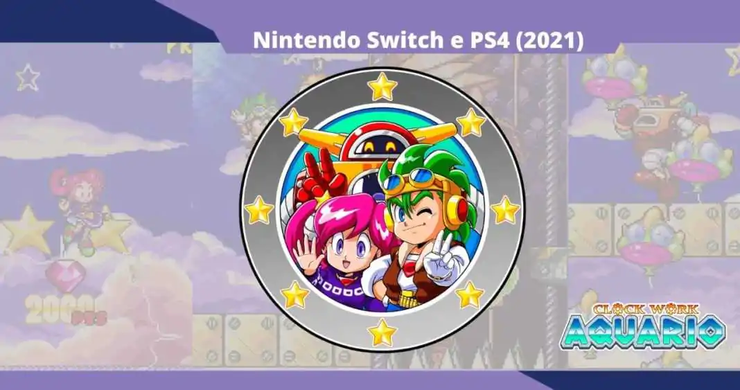Clockwork Aquario é anunciado para switch e ps4