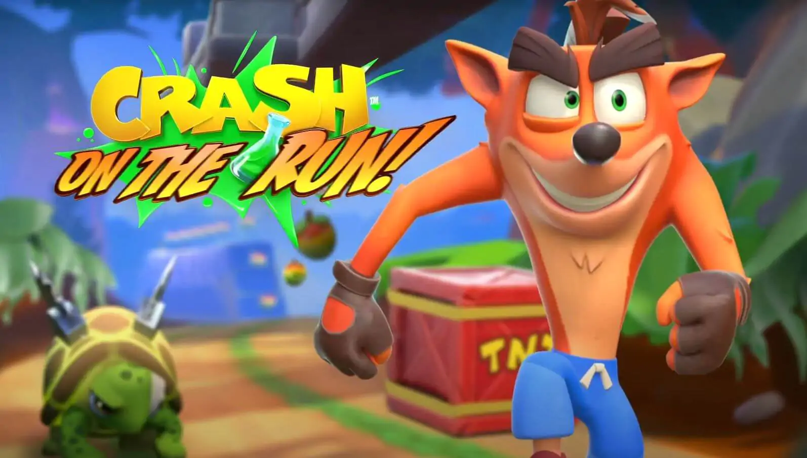 Crash Bandicoot: On The Run anunciado para celular