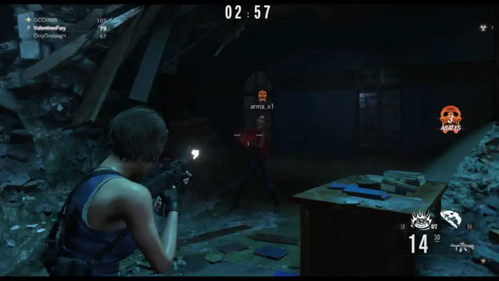 RE Verse Jill Valentine Gameplay