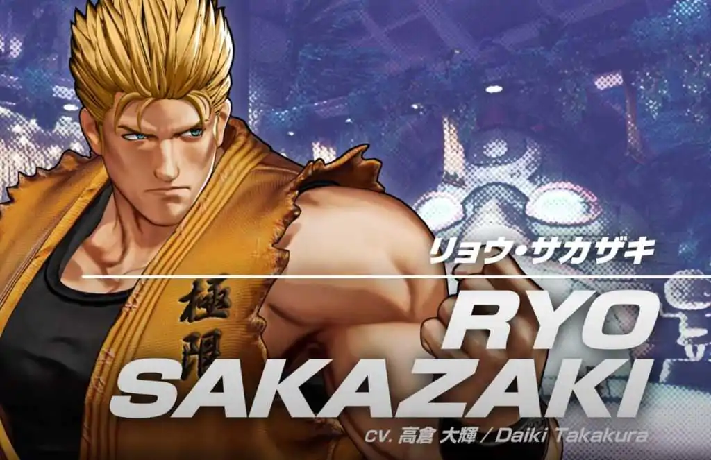 kof xv rryo sakazaki art of fighting trio