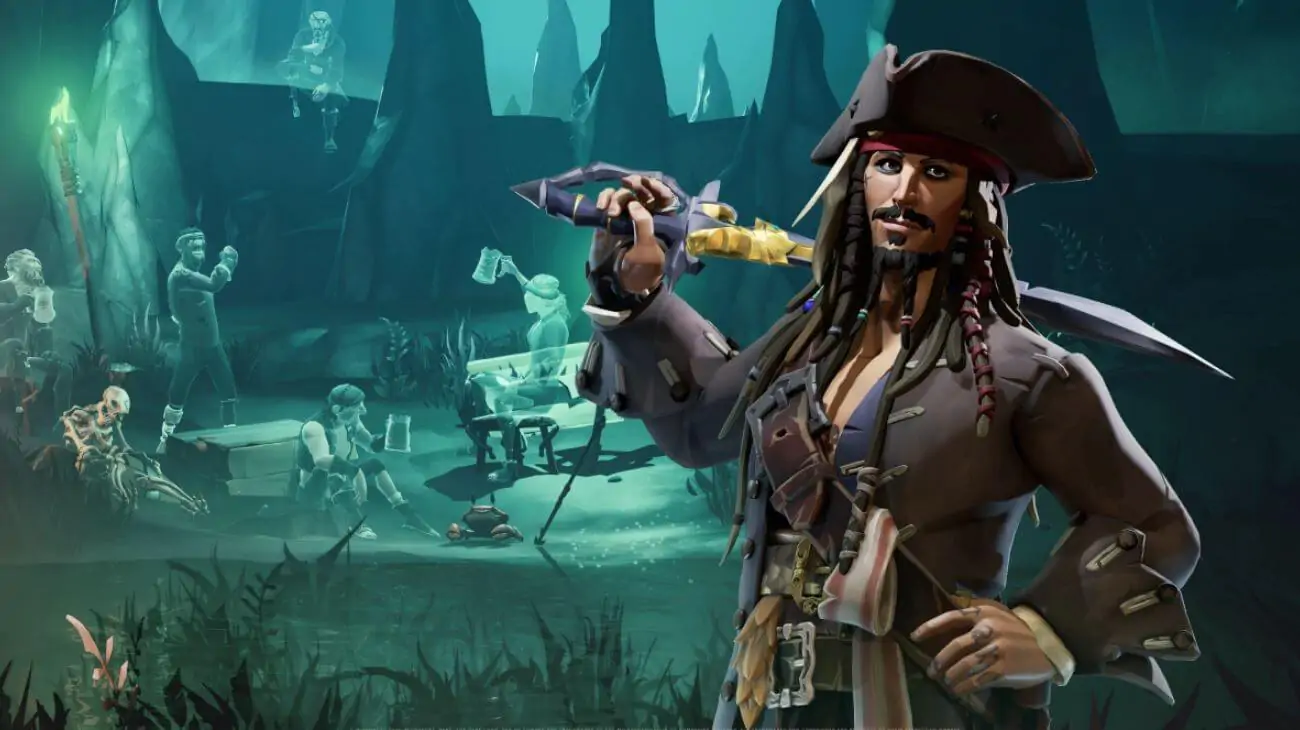 Sea of Thieves: Conteúdo de Piratas do caribe chega ao jogo
