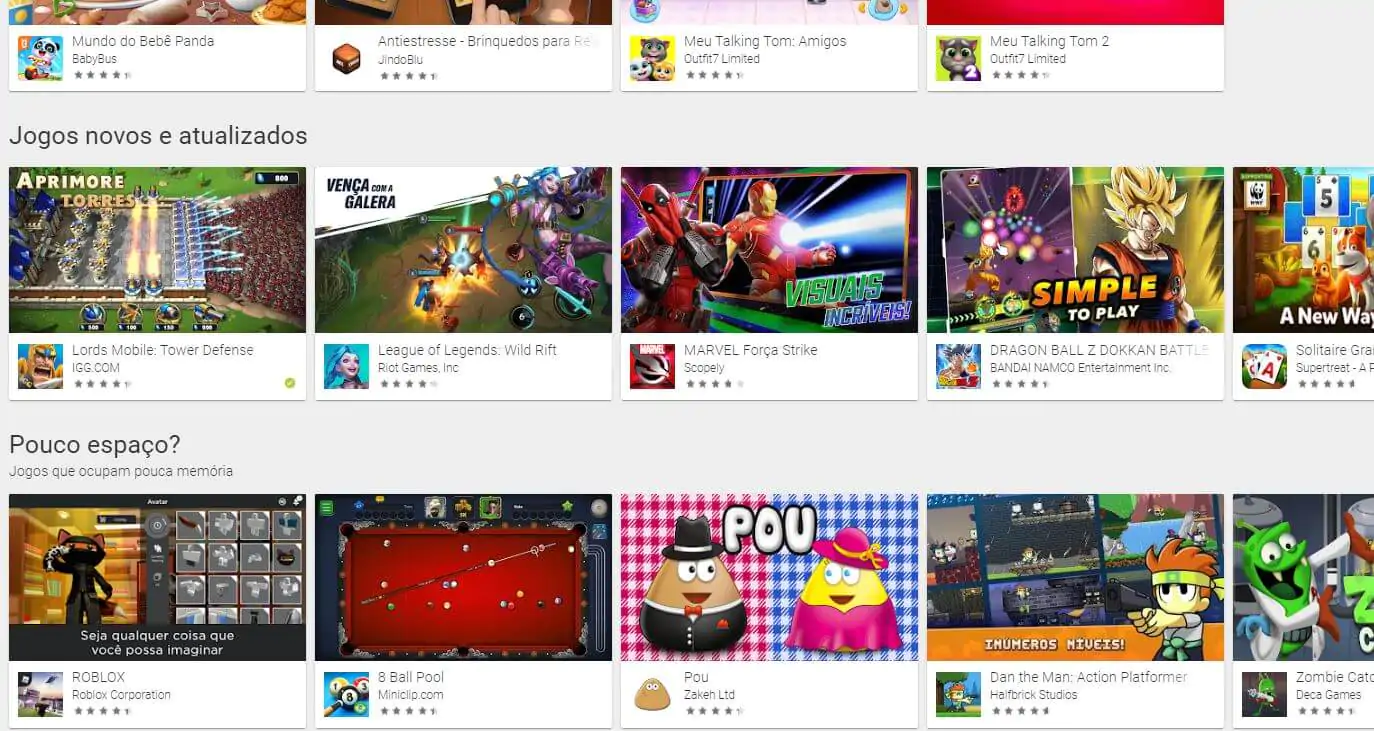 Google Play: Jogue enquanto baixa seus jogos no Android 12